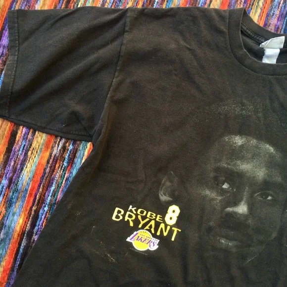 90s Vintage Kobe Bryant big face Lee Sport Large
